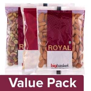 1203896 1 bb royal pista kernel plain 100 gm cashew whole 200 gm almond californian 100 gm