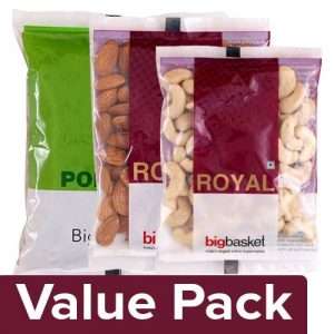 1204244 1 bb combo bbroyal cashew whole medium w240 100g almond jumbo 100g bbpopular raisins 200g