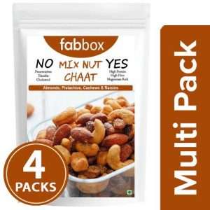 1220601 1 fabbox mix nut chaat roasted almonds pistachios cashews raisins no preservatives