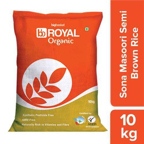 40127667 11 bb royal organic sona masoori semi brown rice handpounded