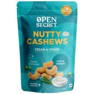 40216053 2 open secret nutty cashew cream onion roasted power snack prebiotics probiotics fibre rich