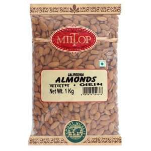 Miltop California Almonds 1kgRaw
