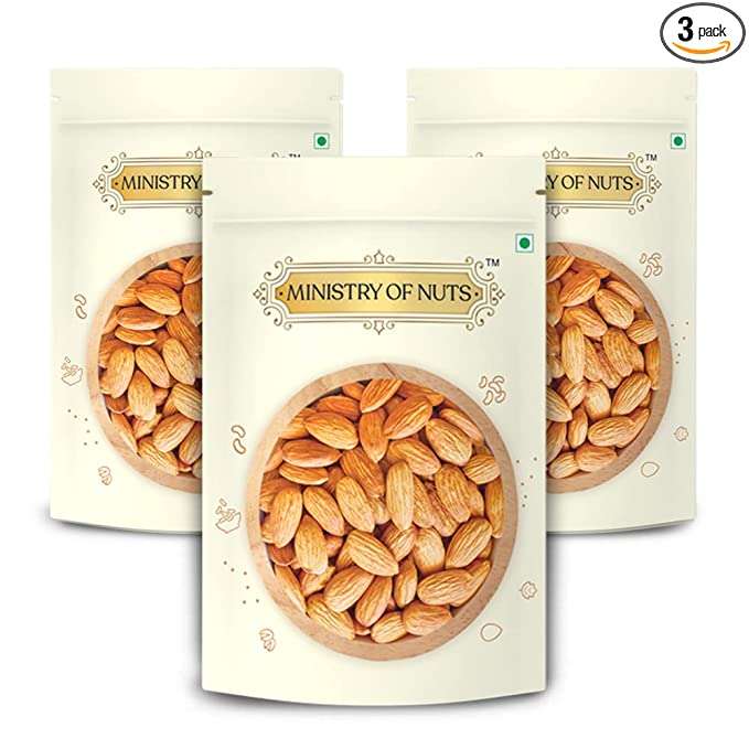 Ministry Of Nuts Special Pack Of 3 California Almonds