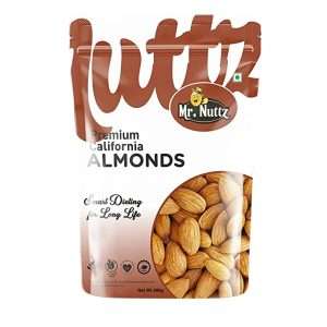 Mr.Nuttz 100 Natural California Almonds Badam 500g