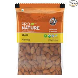 Pro Nature 100 Organic Almonds 250g