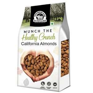 Wonderland Foods California Almond Badam 1Kg Pouch