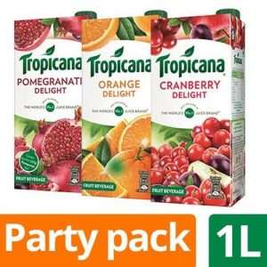 1202424 2 tropicana delight fruit juice cranberry 1 l pomegranate 1 l orange 1 l