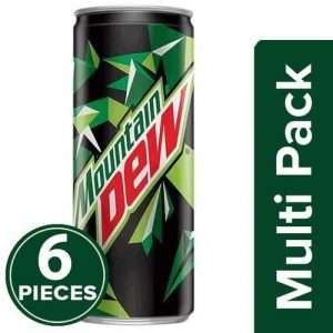 1203731 6 mountain dew soft drink