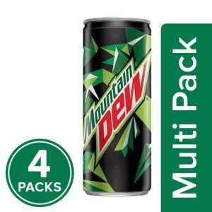1209438 4 mountain dew soft drink