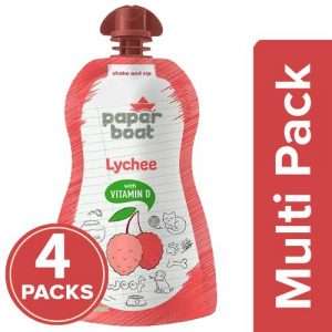 1209462 5 paper boat lychee litchi fruit juice