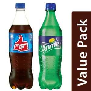 1212307 1 bb combo thums up soft drink 750 ml sprite soft drink lime flavoured 750 ml