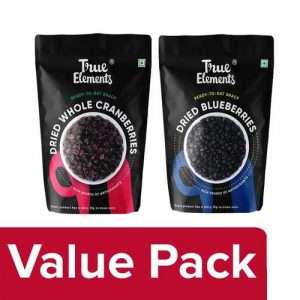 1212919 1 true elements dried cranberries 125 g dried blueberries 125 g matt pouch
