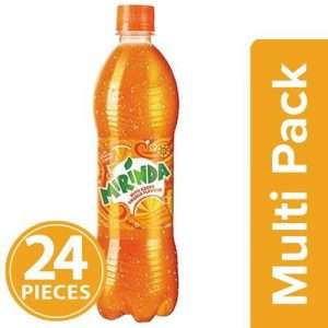 1213129 2 mirinda soft drink orange