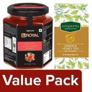 1215051 1 bb combo bb royal organic kashmir honey 500 g emperia green tea honey lemon 35 g