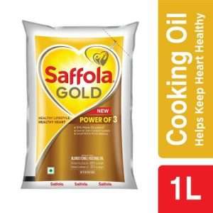 147491 8 saffola gold refined cooking oil blended rice bran sunflower oil helps keeps heart healthy