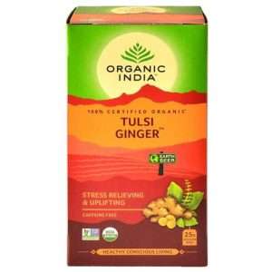 263385 2 organic india infusion bags the original tulsi ginger