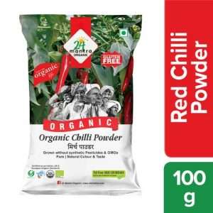 279857 5 24 mantra organic red chilli powder