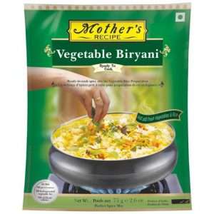 40003373 4 mothers recipe mothers recipe mix vegetable biryani 75 g pouch