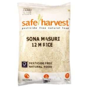 40004558 10 safe harvest sona masuri raw rice 12 months pesticide free