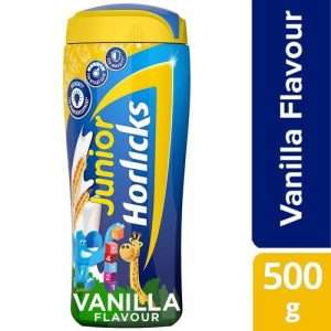 40011783 14 horlicks junior health nutrition drink with dha nutrients for growth vanilla flavour