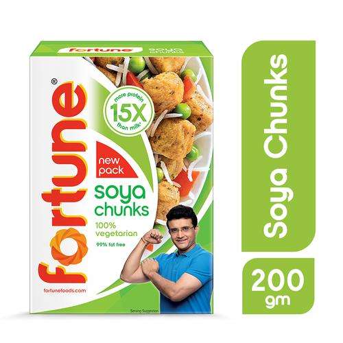 40019481 10 fortune soya chunks 15x more protein than milk