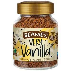 40085497 4 beanies instant coffee authentic taste easy to make very vanilla flavour