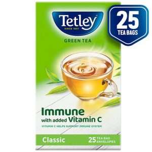 40121579 5 tetley green tea immune with added vitamin c classic