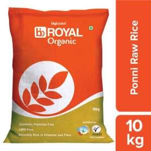 40127668 12 bb royal organic ponni raw rice