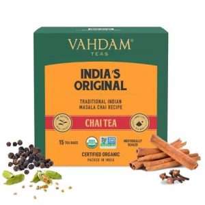 40131758 4 vahdam organic masala chai tea bags with cardamon cinnamon cloves black pepper