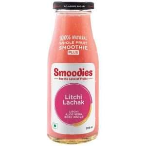 40142902 3 smoodies litchi lachak smoothie with aloe vera rose water 100 natural sugar free