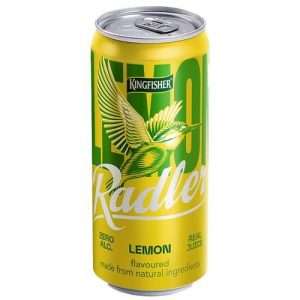 40147695 4 kingfisher radler non alcoholic malt drink lemon