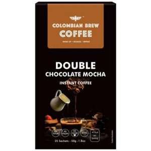 40156509 12 colombian brew coffee double chocolate mocha instant coffee no sugar vegan