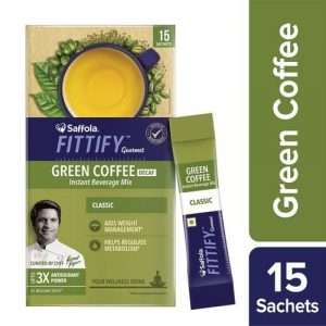 40158689 9 saffola fittify gourmet green coffee instant beverage mix classic