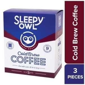 40172086 8 sleepy owl cold brew coffee packs dark roast