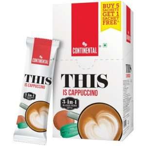 40185044 3 continental this cappuccino 3 in 1 premix instant coffee