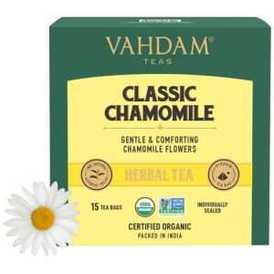 40203633 2 vahdam organic classic chamomile tea bags stress relief calming tea for sleep