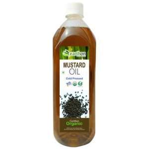40204040 1 earthon organic mustard oilrai oil