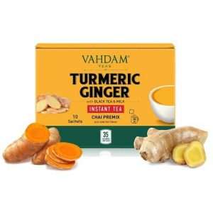 40207281 1 vahdam organic turmeric ginger instant tea premix with whole milk powder