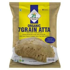 40240039 1 24 mantra organic 7 grain atta blended wholegrain flour with sorghum maize barley makes soft healthy rotis
