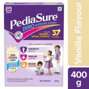 40241642 1 pediasure zero sucrose added nutrition powder arginine vitamin k2 supports immunity for kids vanilla