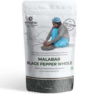 40252383 1 anveshan malabar black pepper whole stone ground natural no preservatives chemical free