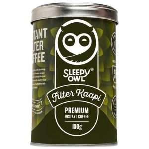 40255216 1 sleepy owl premium instant coffee filter kaapi chicory robusta blend strong sweet flavour makes 50 cups