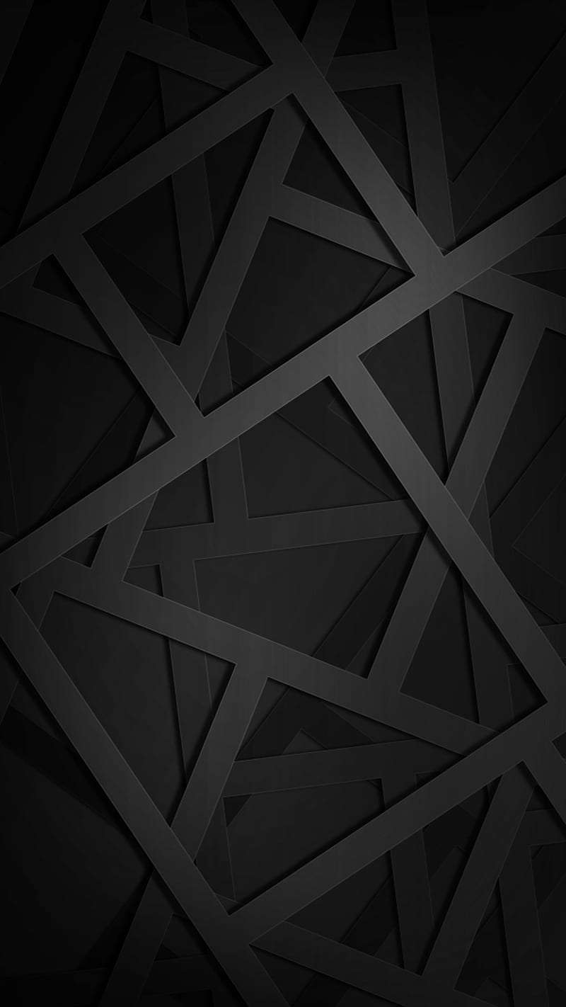 Grey Geometric Feature Wallpaper