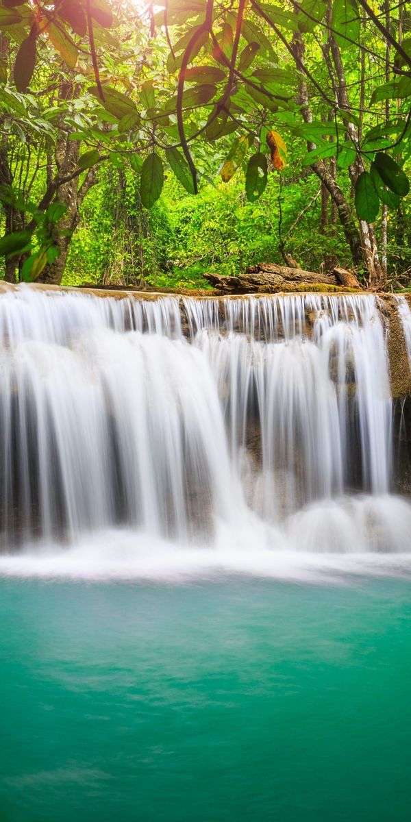 Landscape Waterfall Mobile Wallpaper Images Free Download on Lovepik |  400470520
