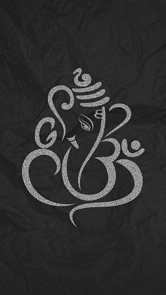 Black Lord Ganesha Mural Wallpaper - 999Store - 3877832