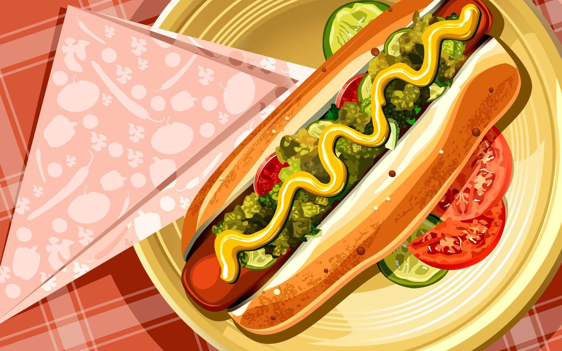 iphone 14 hot dog wallpaper 6